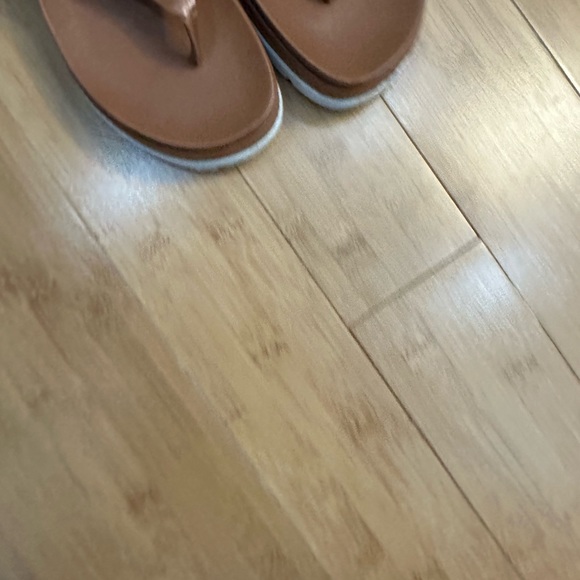 J/Slides leather Platform sandal size 8.5 - Picture 3 of 9